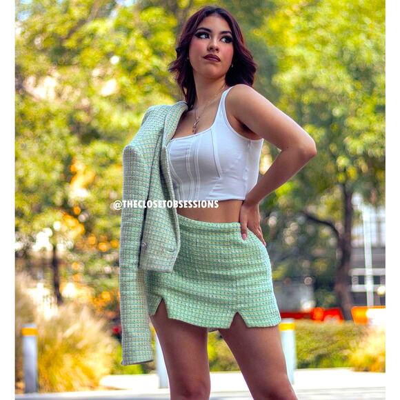 ZARA High-Waisted Skort NWT - Picture 10 of 16